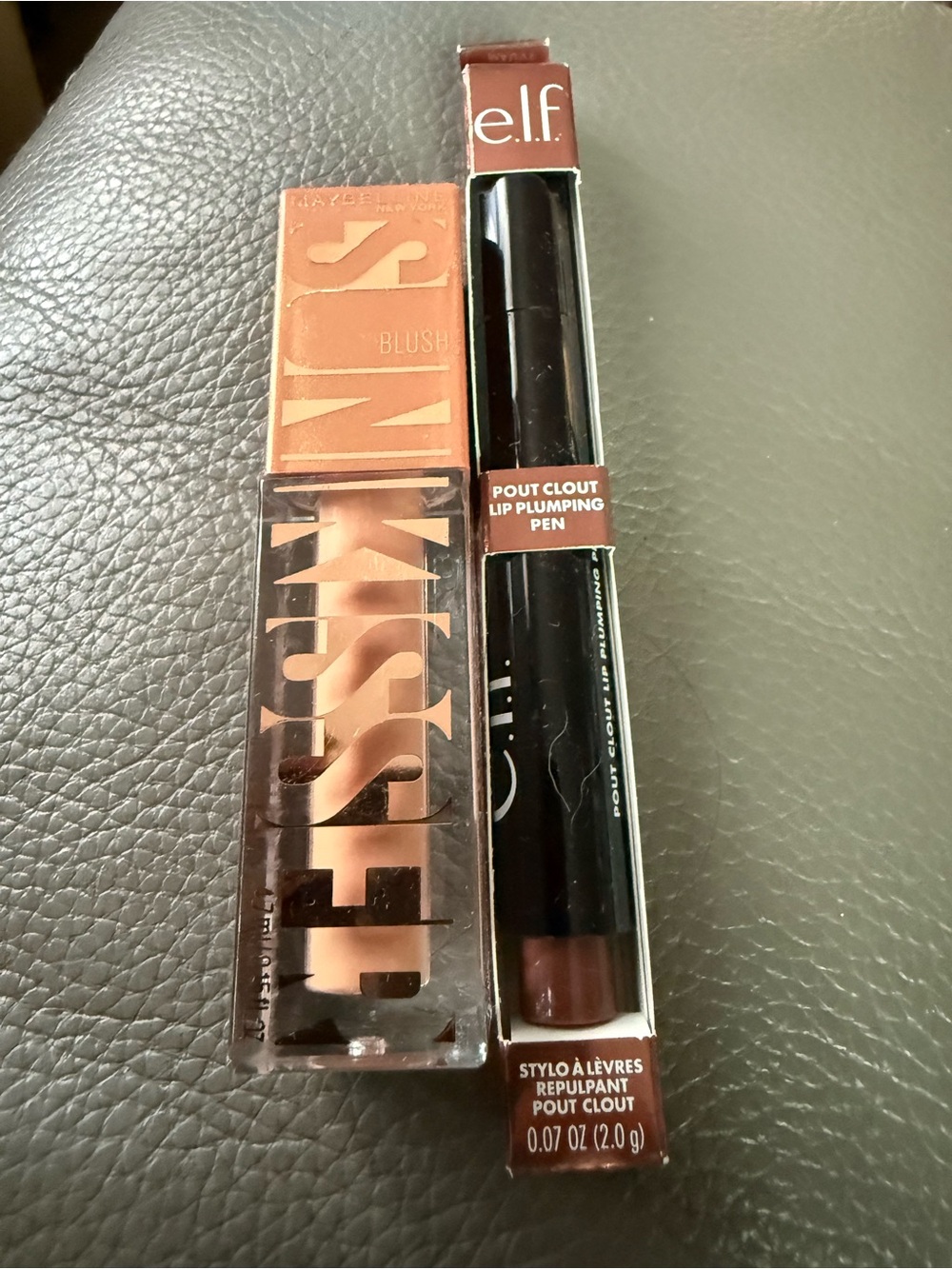 Elf Pout Clout Lip Plumping Pen & Maybelline Blush duo